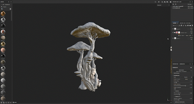 Substance 3D Painter - mushroomboss 